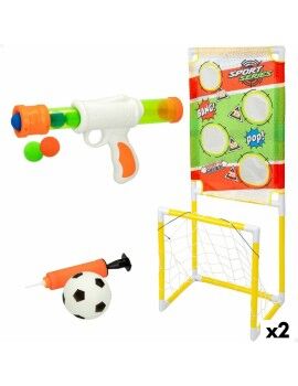 Jogo de pontaria Colorbaby Alvo Baliza de Futebol 48,5 x 113 x 35,5 cm (2 Unidades)