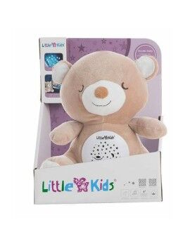 Urso de Peluche Projector Som Luzes 25 cm