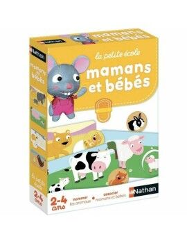 Jogo de Mesa Nathan Moms and Babies (FR) Multicolor (Francês)