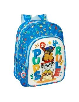 Mochila Escolar The Paw Patrol Pups rule Azul 26 x 34 x 11 cm