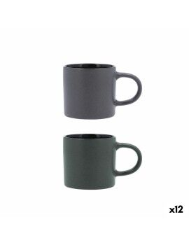 Taza Bidasoa Dark Moon Cerámica 250 ml (12 Unidades)