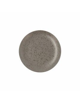 Plat bord Ariane Oxide Cerâmica Cinzento (Ø 21 cm)