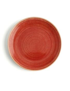 Prato Ariane Cerâmica Vermelho (Ø 18 cm)