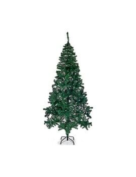 Árvore de Natal 210 cm Verde Metal Plástico